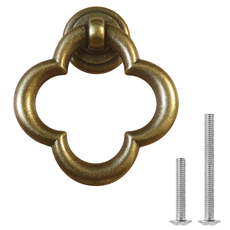 Ruiao 2 Pack Cupboard Knobs Cabinet Knobs Drawer knobs,Zinc Alloy Drawer Knobs,Dresser Knobs,Cupboard Knobs for Kitchen,Bathroom (Style E-2) - Image 1